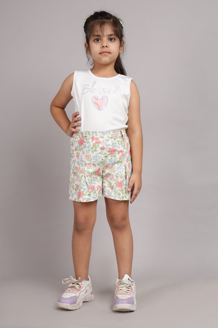Multicolour Printed Shorts