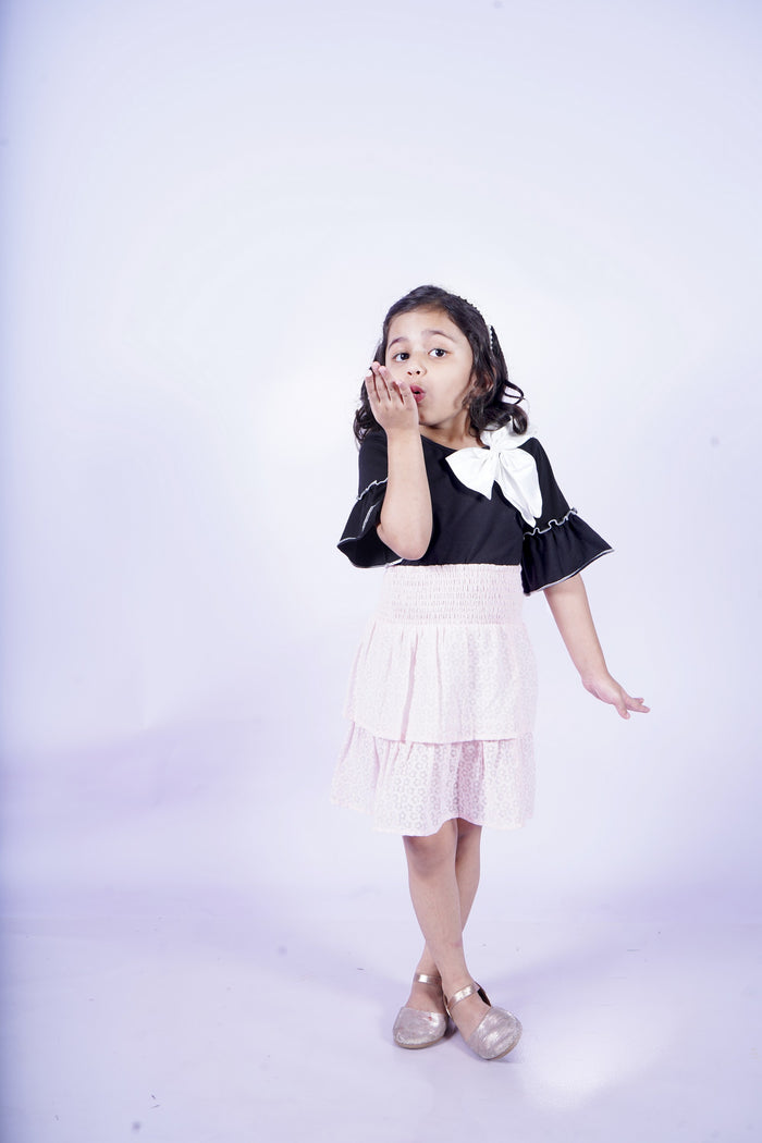 2 Layered Skirt-Pink