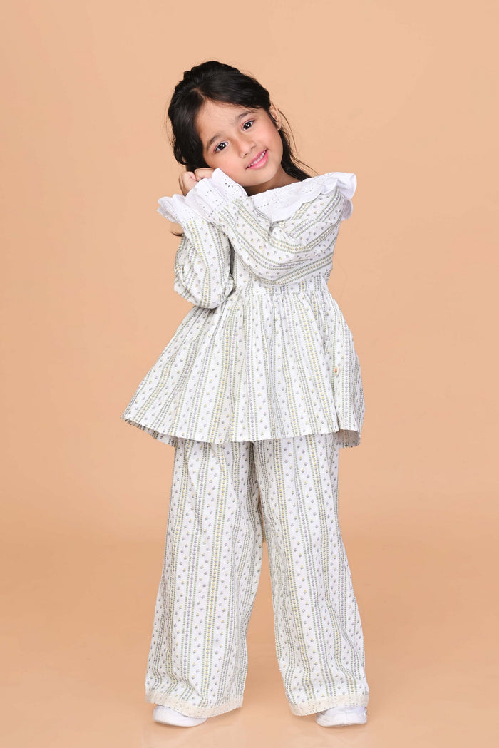 Peter Pan Collar Co-ord Set
