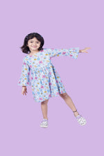 Multicolour Butterfly Dress