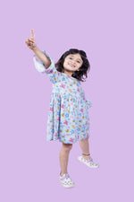 Multicolour Butterfly Dress