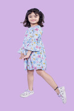 Multicolour Butterfly Dress