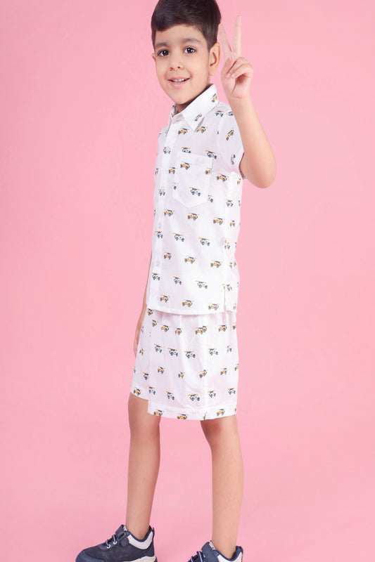 PURE COTTON SUMMER COOL VOCATIONAL COORD SET