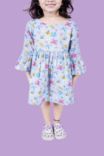 Multicolour Butterfly Dress
