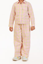 Multicolour Checkered Nightsuit