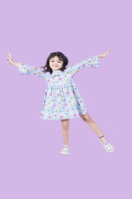 Multicolour Butterfly Dress