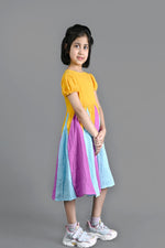 PURE COTTON COLOUR FULL DRESS