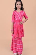 COTTON ETHENIC SHARARA SET