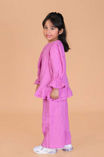 Pink Double Cloth Co-Ord Set