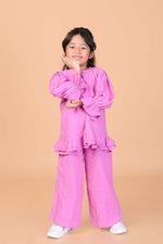 Pink Double Cloth Co-Ord Set